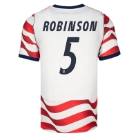 Camiseta Estados Unidos Antonee Robinson #5 Primera Equipación Replica Mundial 2026 mangas cortas
